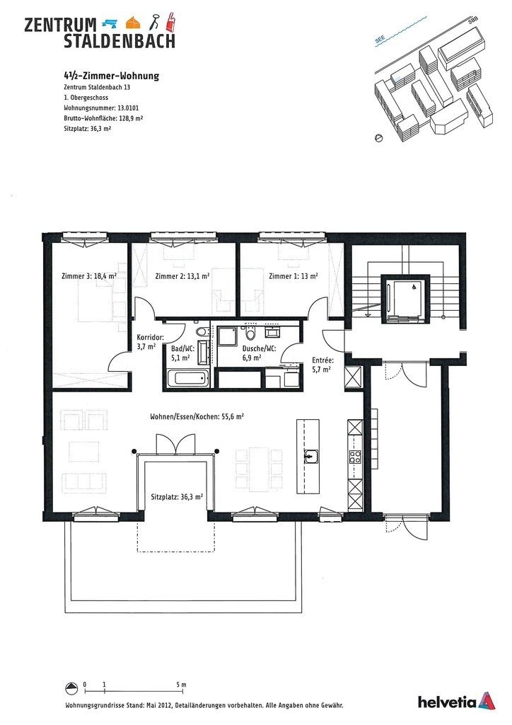 4 ½ rooms apartment