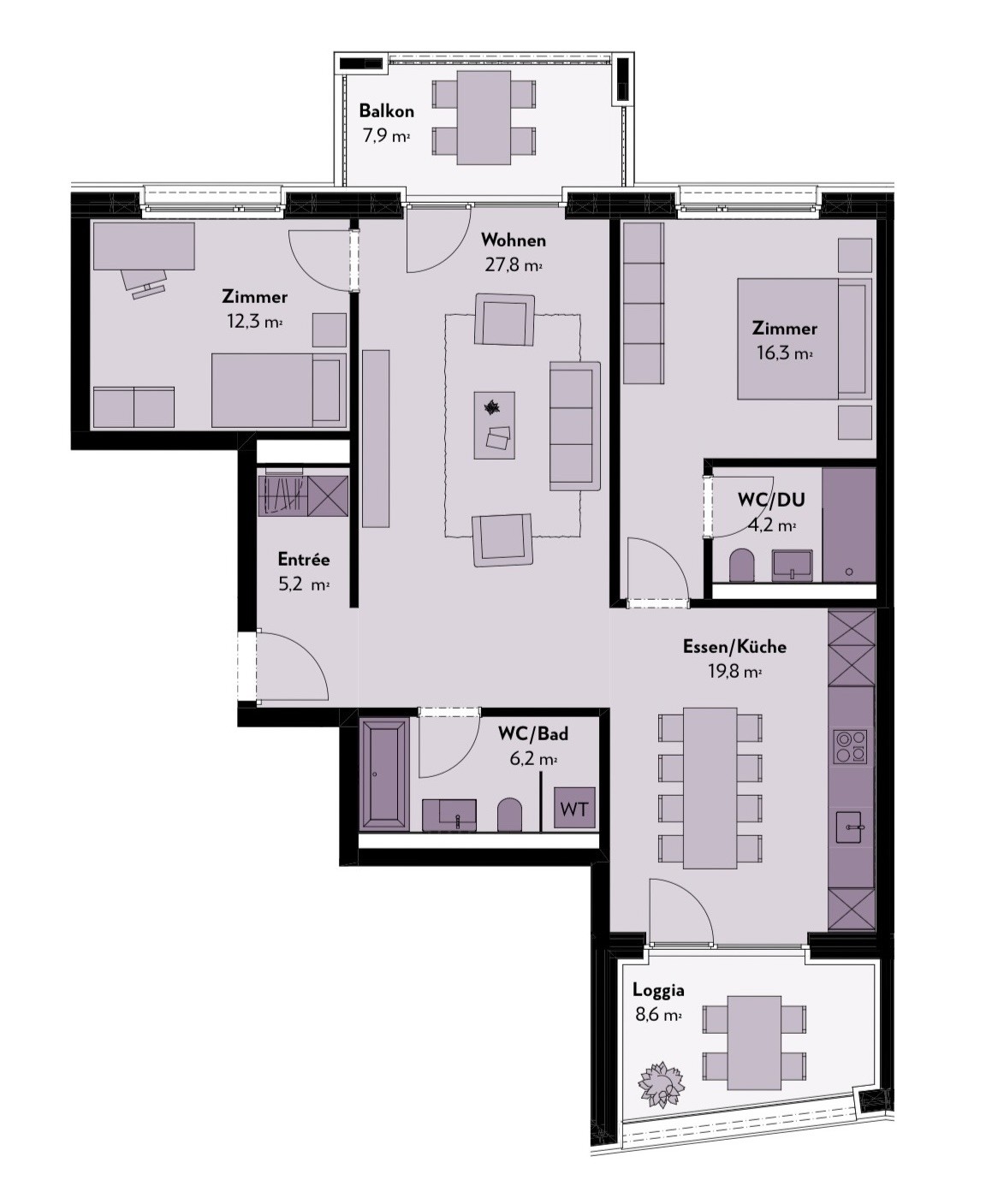 3 ½ rooms apartment, Foto 5 von 10