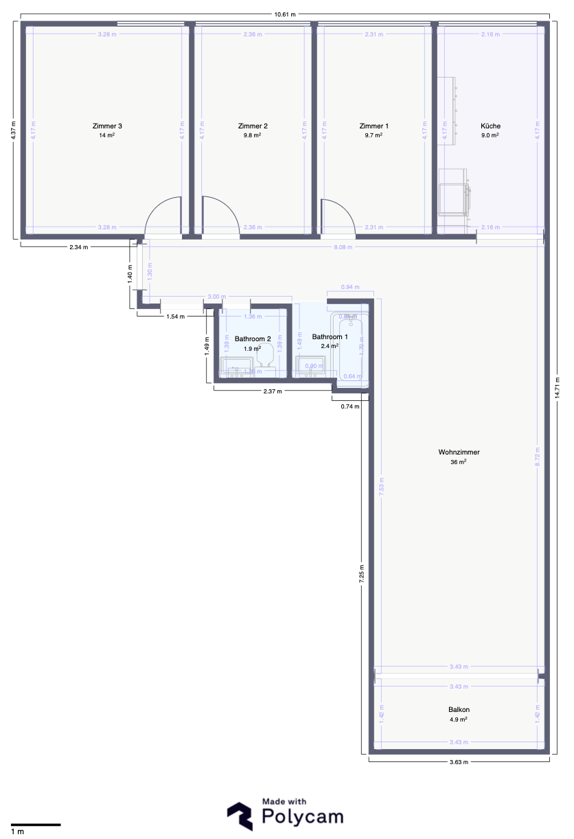 Room in a shared flat, Foto 4 von 10