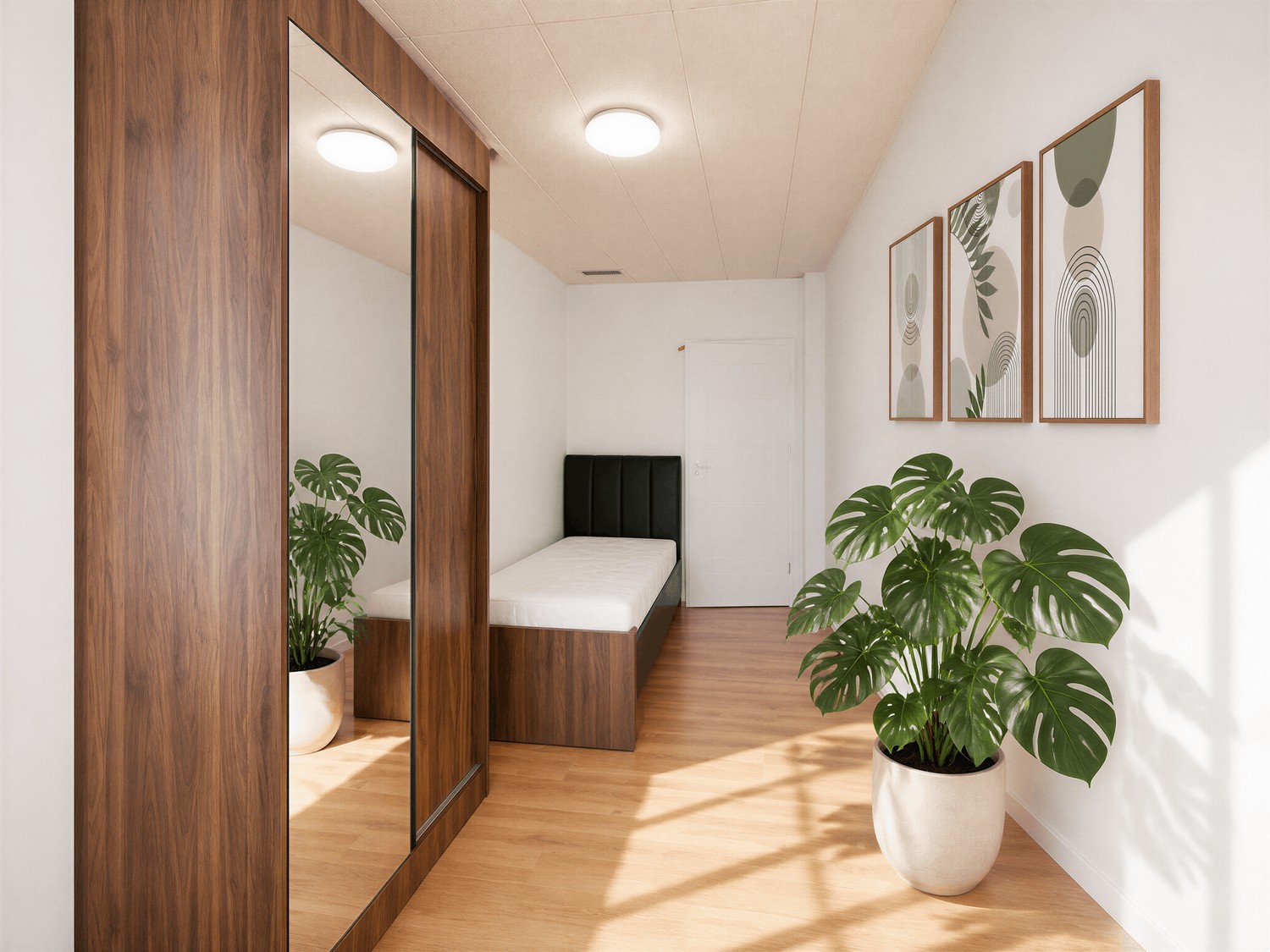 2 room single room