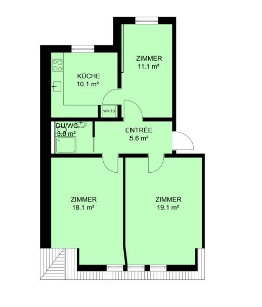 3 ½ rooms apartment, Foto 9 von 9