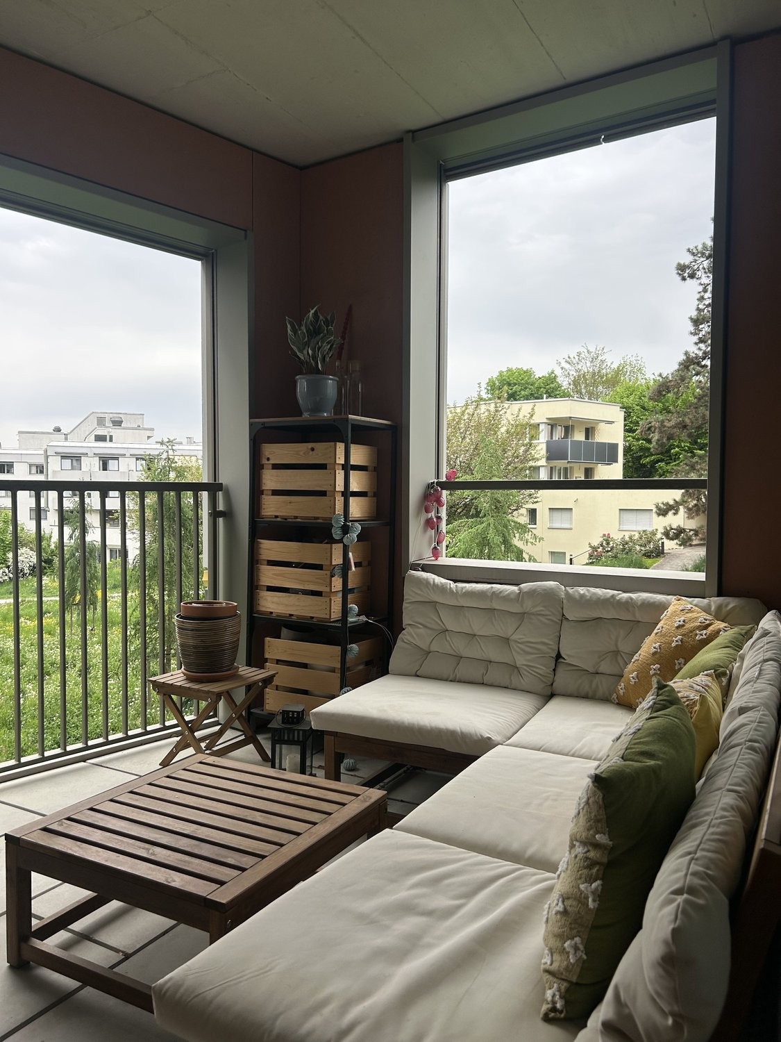 3 ½ rooms furnished flat
