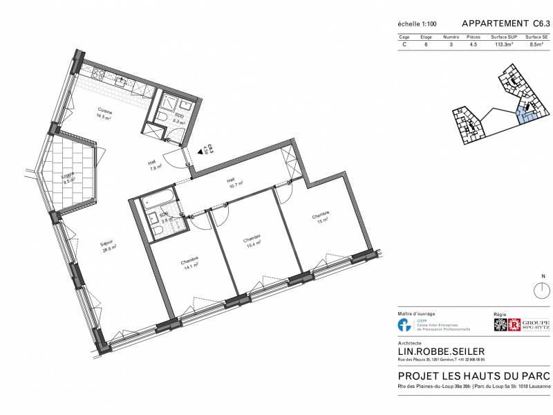 4 ½ rooms apartment