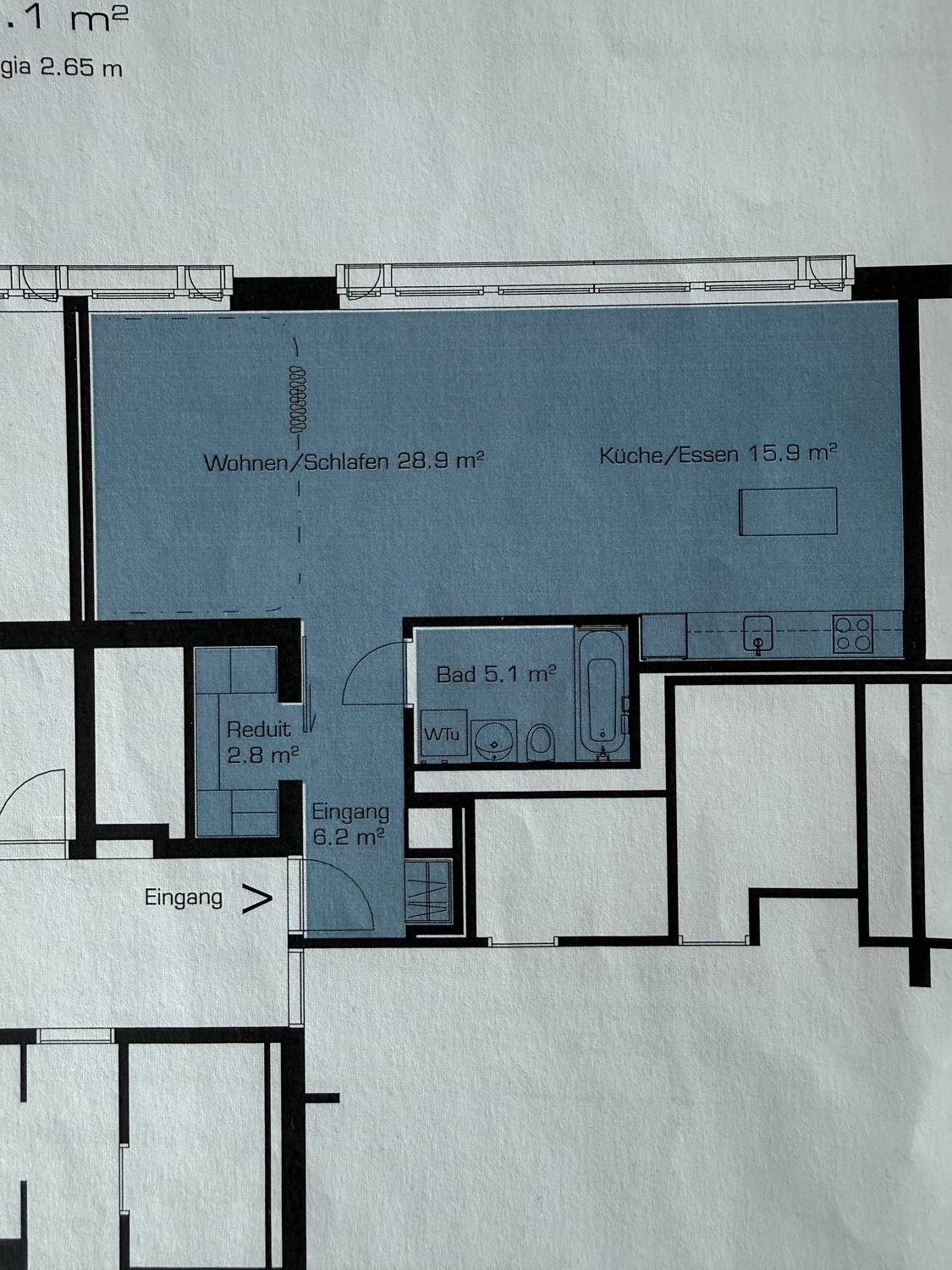1-Zimmer-Wohnung, Foto 2 von 6