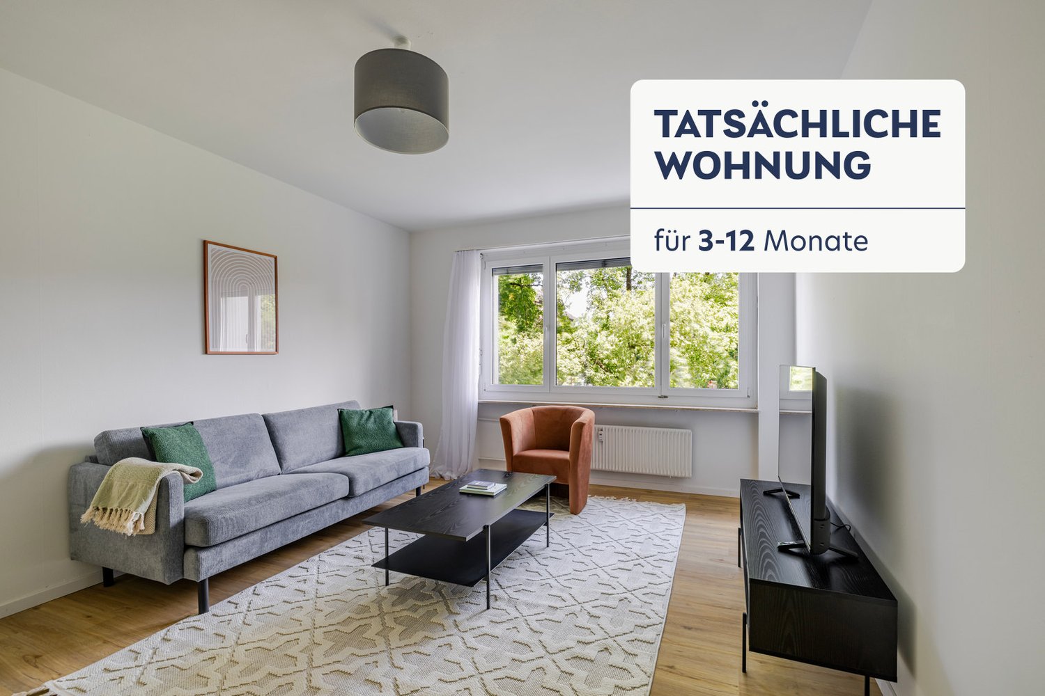 3 ½ pièces appartement meublé