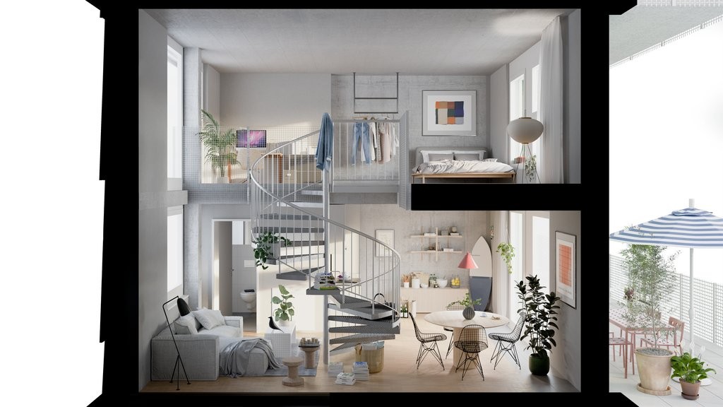 3 ½ rooms duplex, Foto 5 von 5