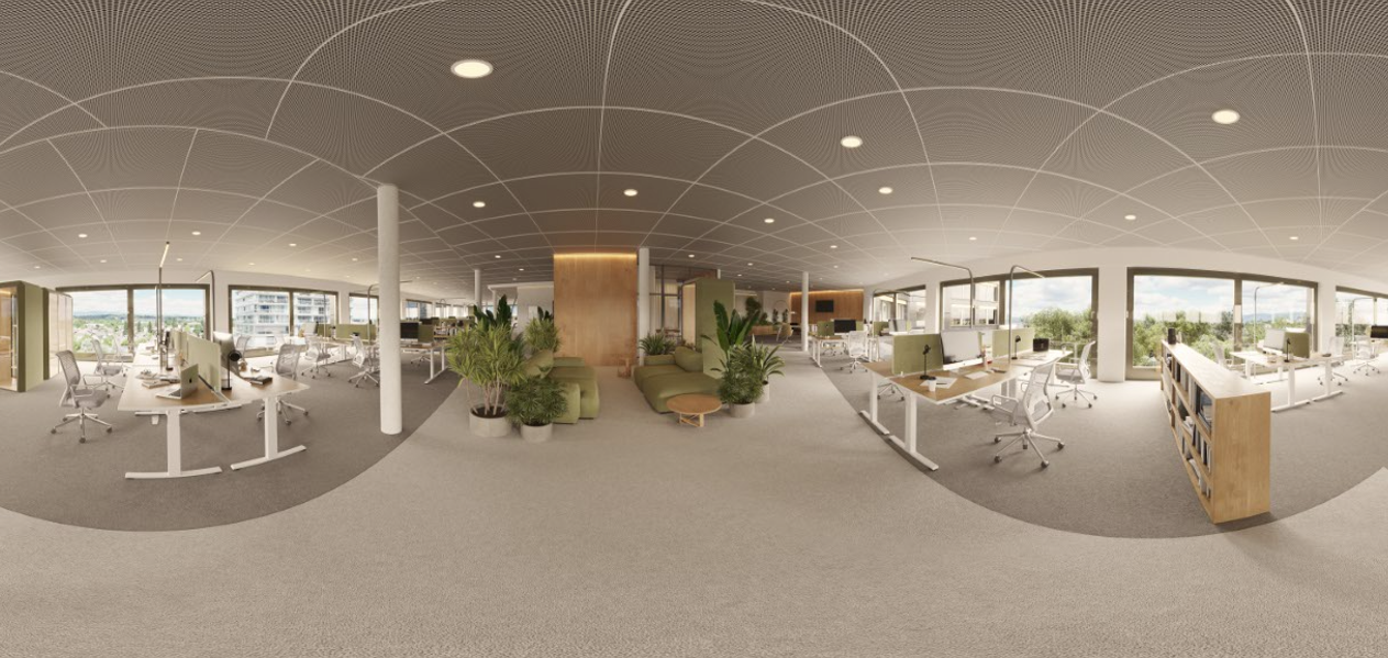 1552m² Büro