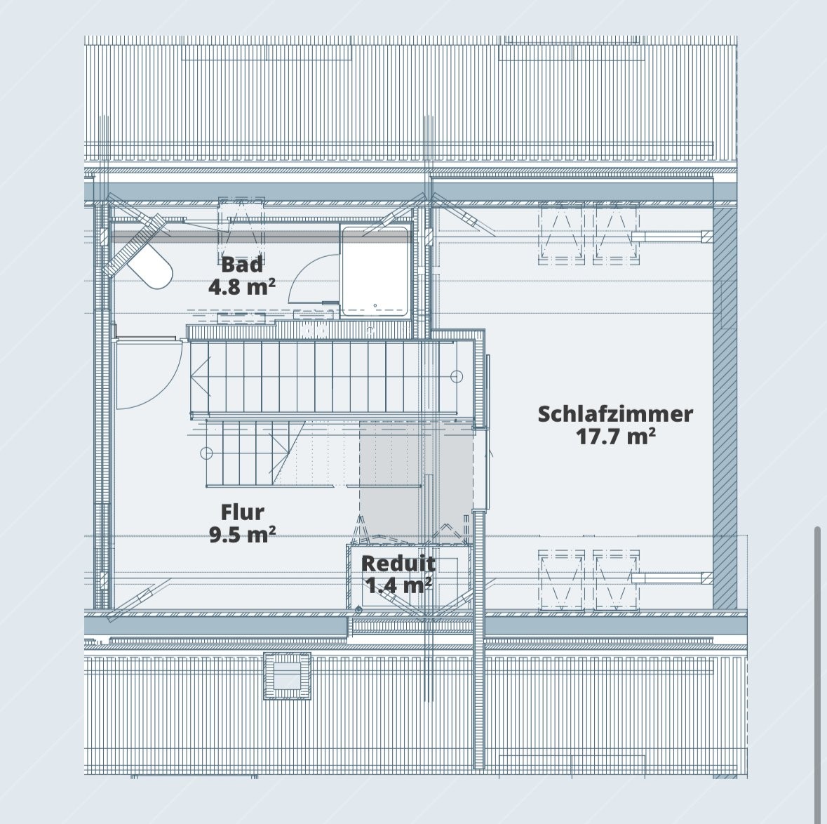 3 ½ rooms attic flat, Foto 7 von 7