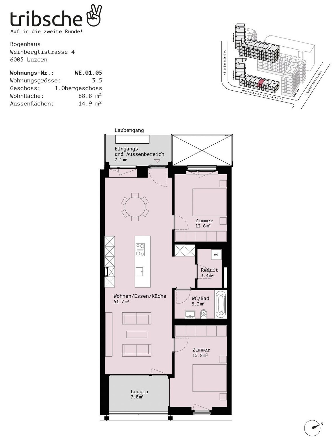 Room in a shared flat