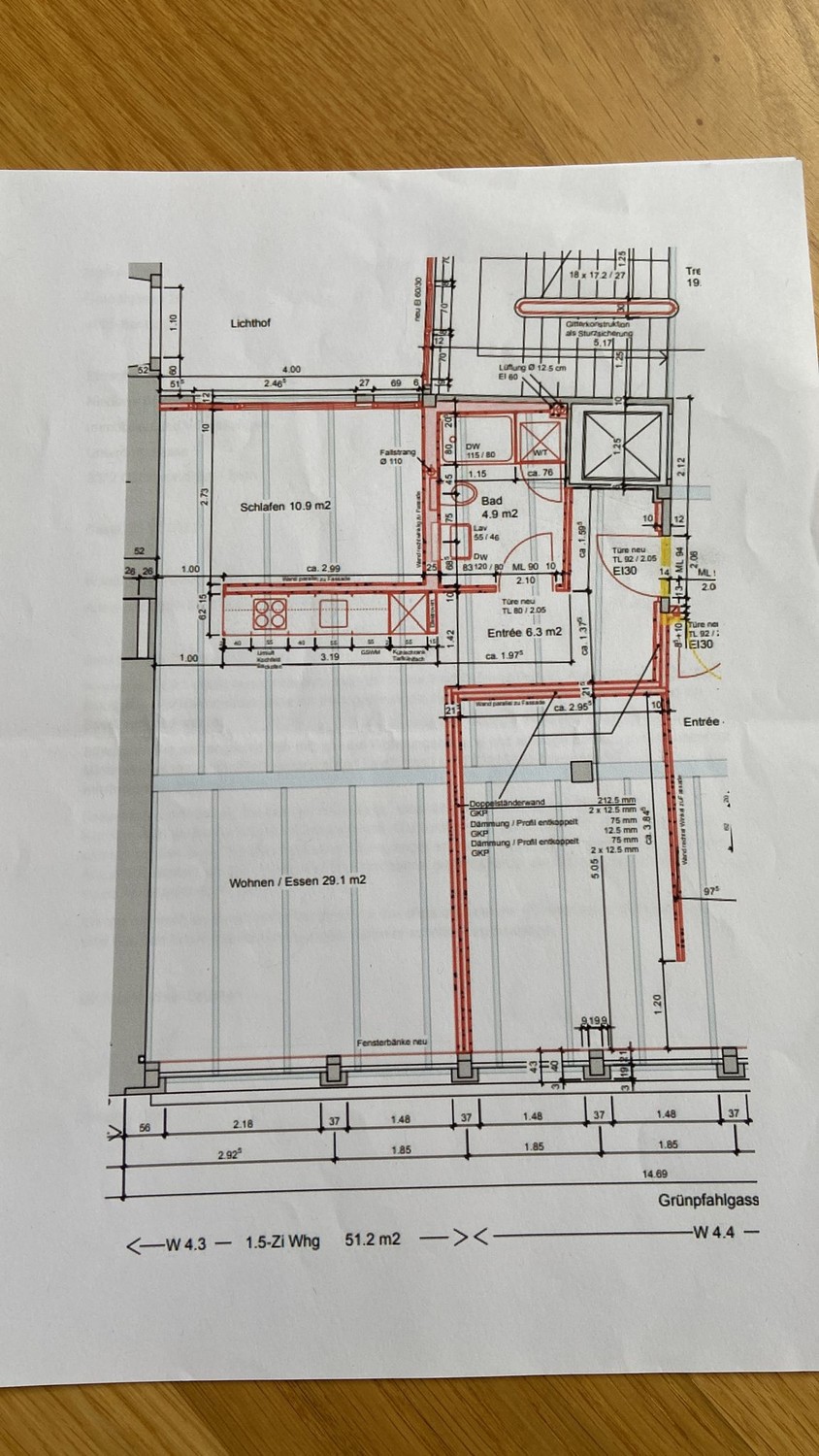 Appartamento di 1 ½ locali