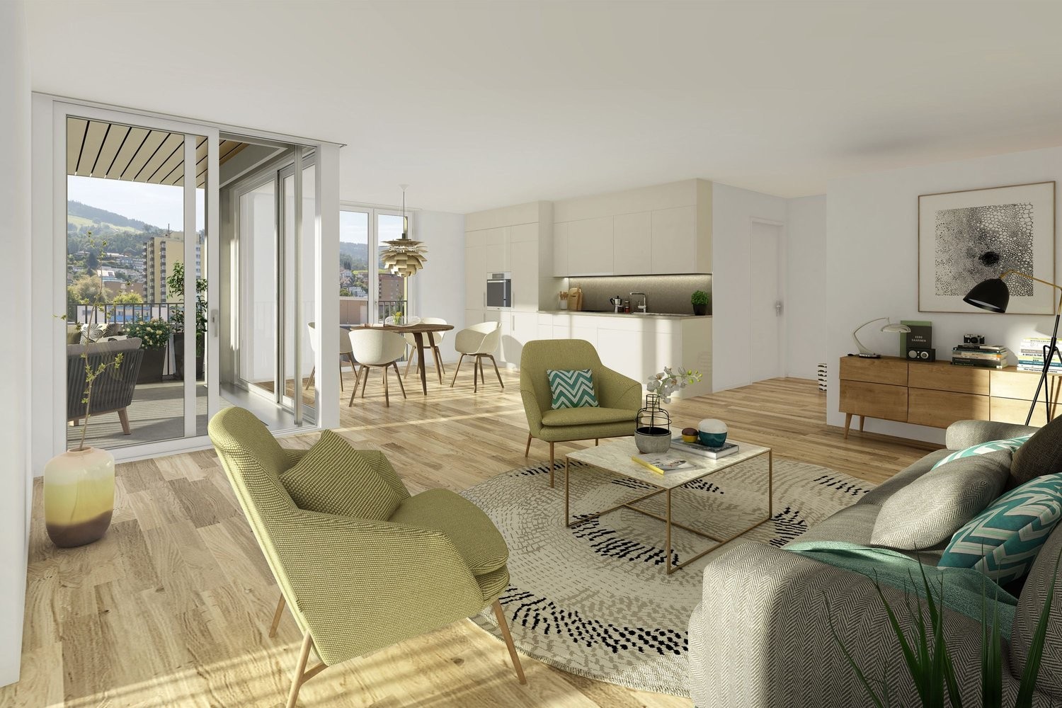 2 ½ rooms apartment