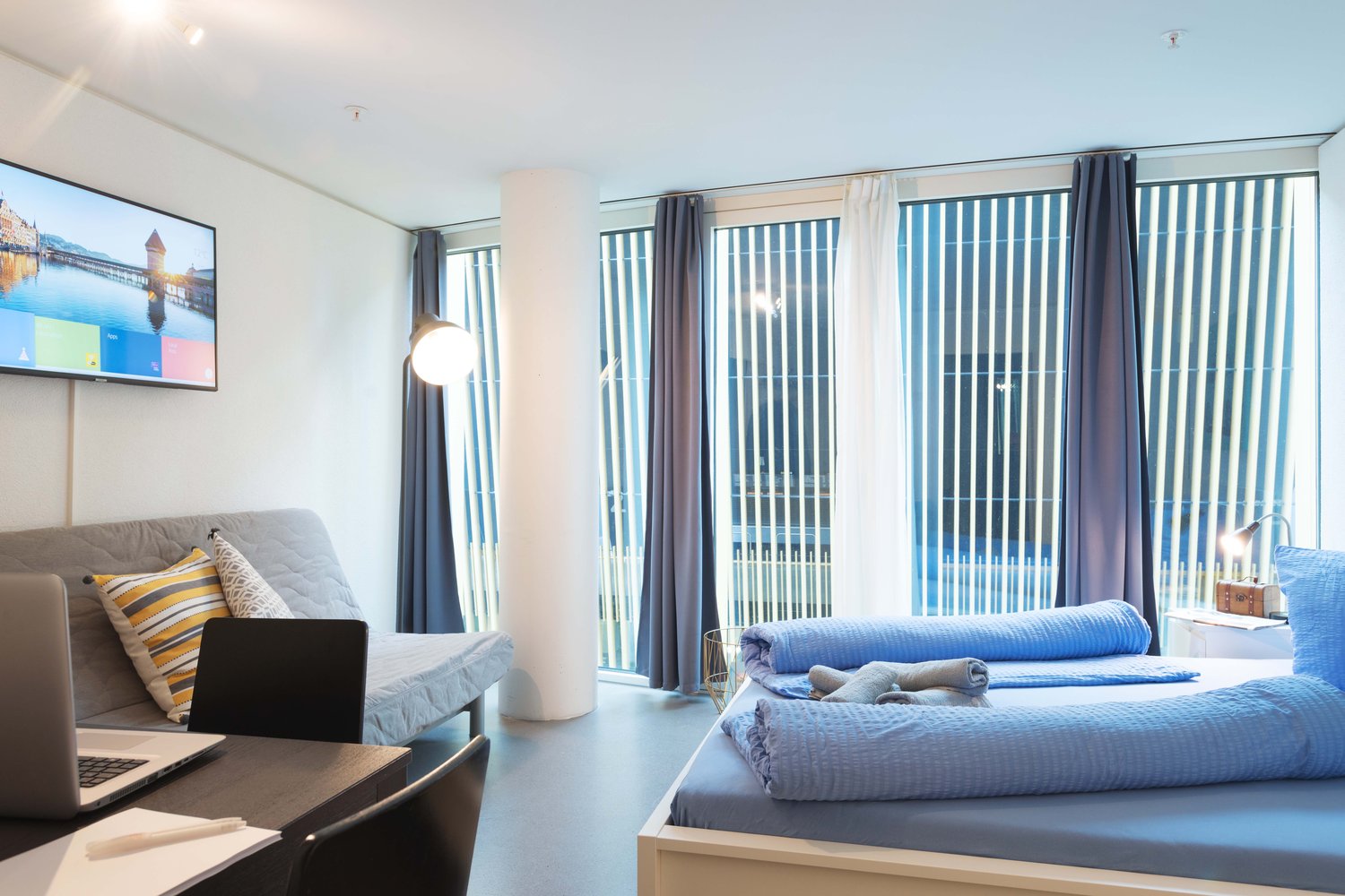 1 room furnished flat