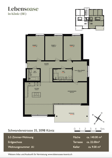 Appartement de 5 ½ pièces