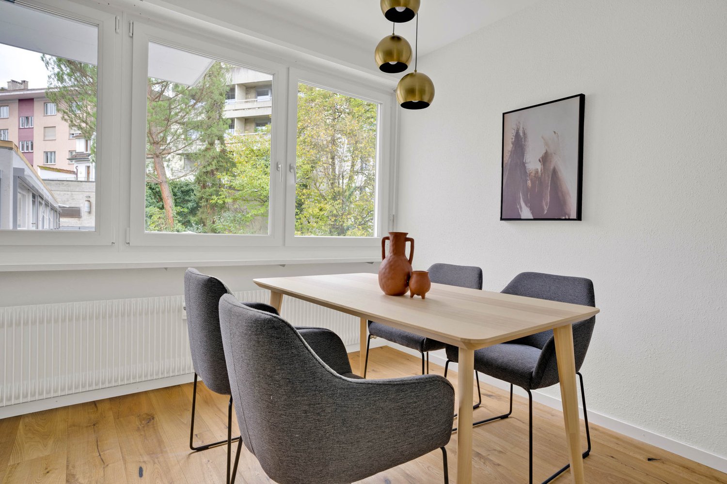 2 ½ pièces appartement meublé