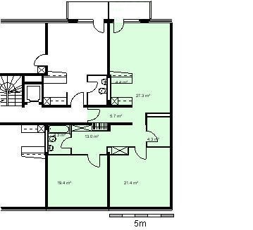 3 rooms apartment, Foto 5 von 5