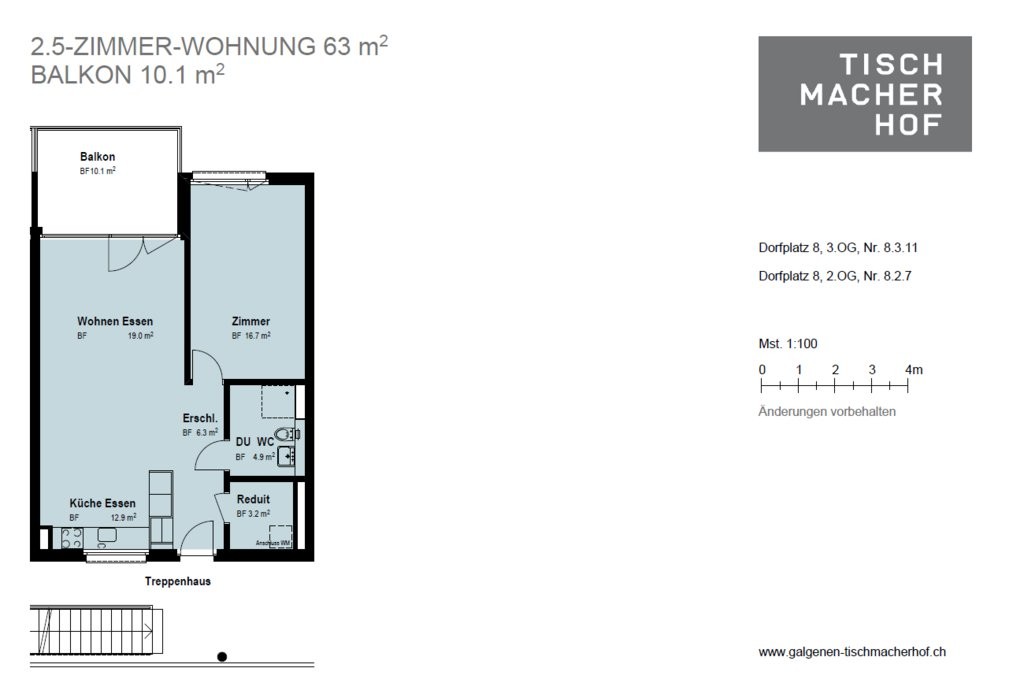appartamento di 2 ½ locali