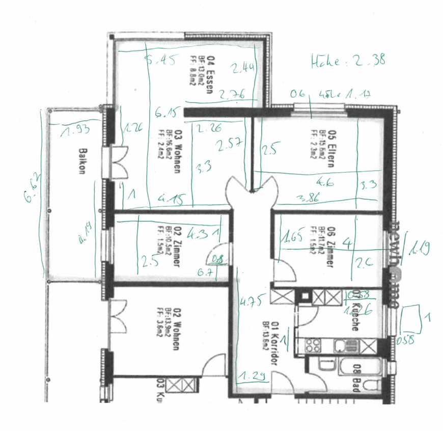 Appartement de 2 ½ pièces