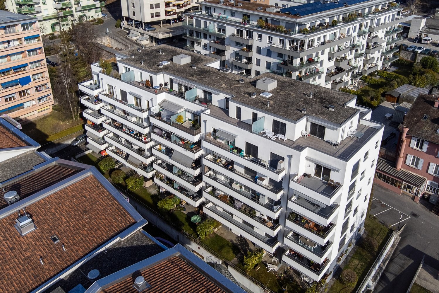 Unterirdischer Parkplatz