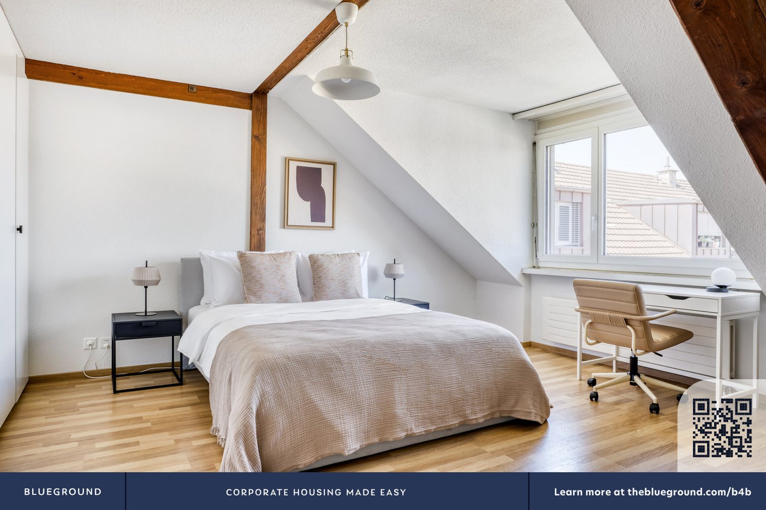 2 ½ pièces appartement meublé