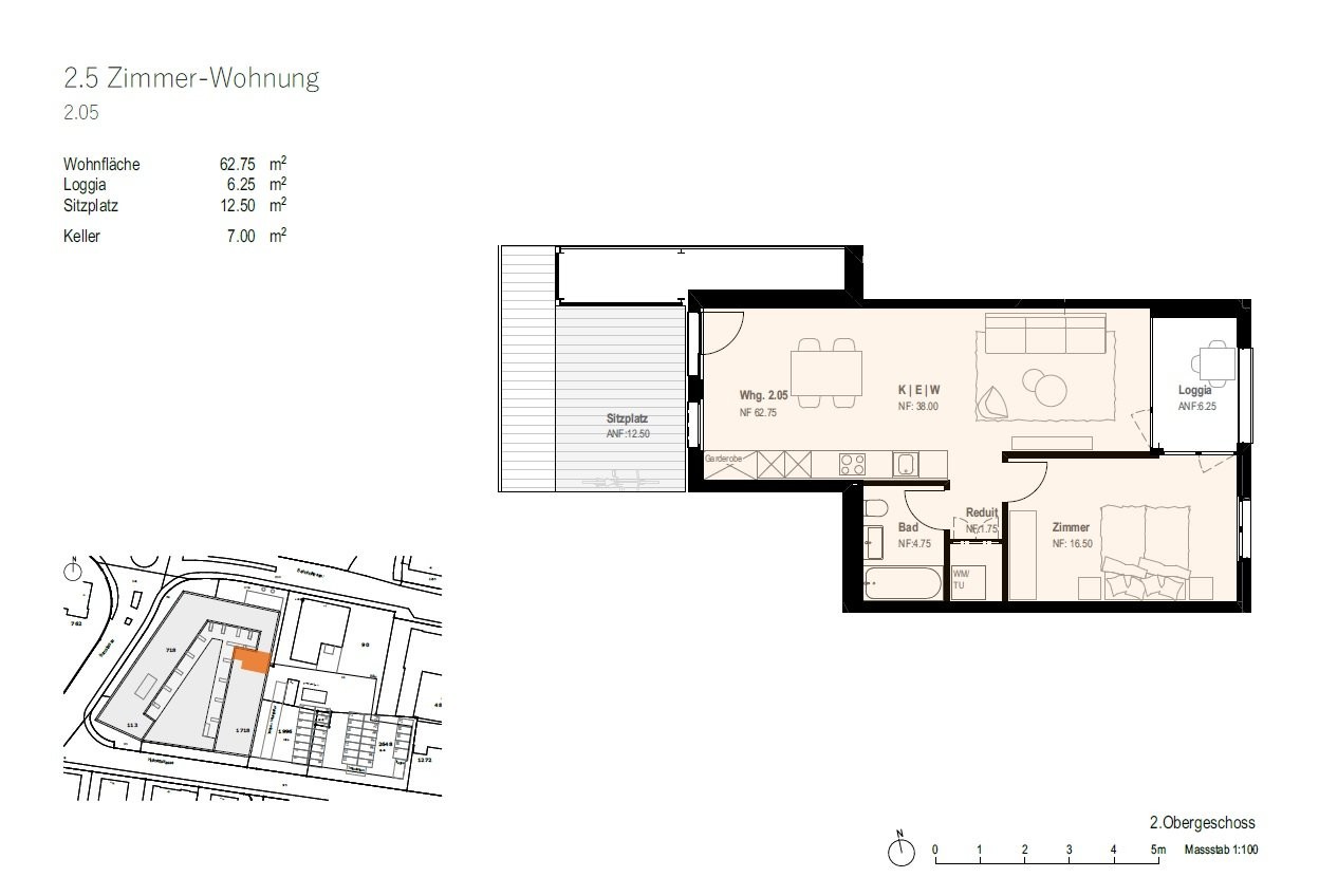 2 ½ rooms apartment, Foto 8 von 8