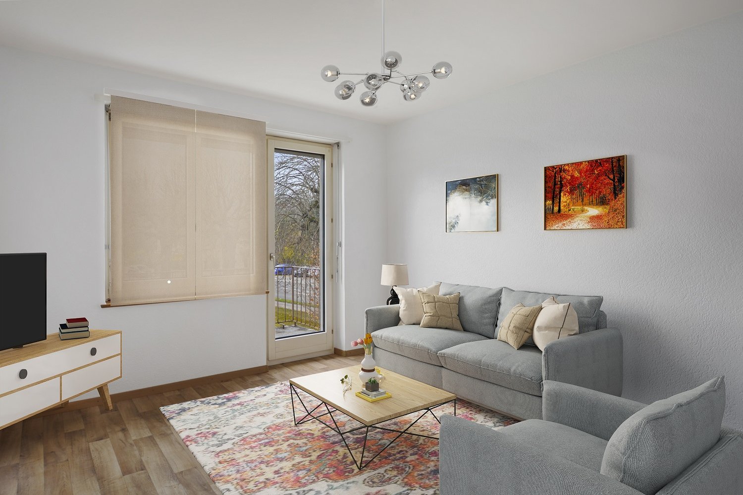 4 rooms apartment