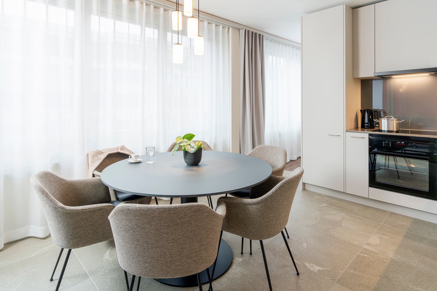 3 ½ rooms furnished flat