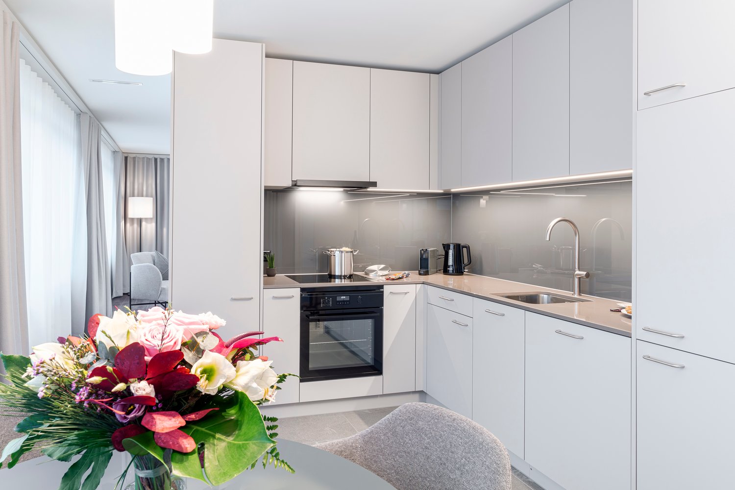 3 ½ rooms furnished flat