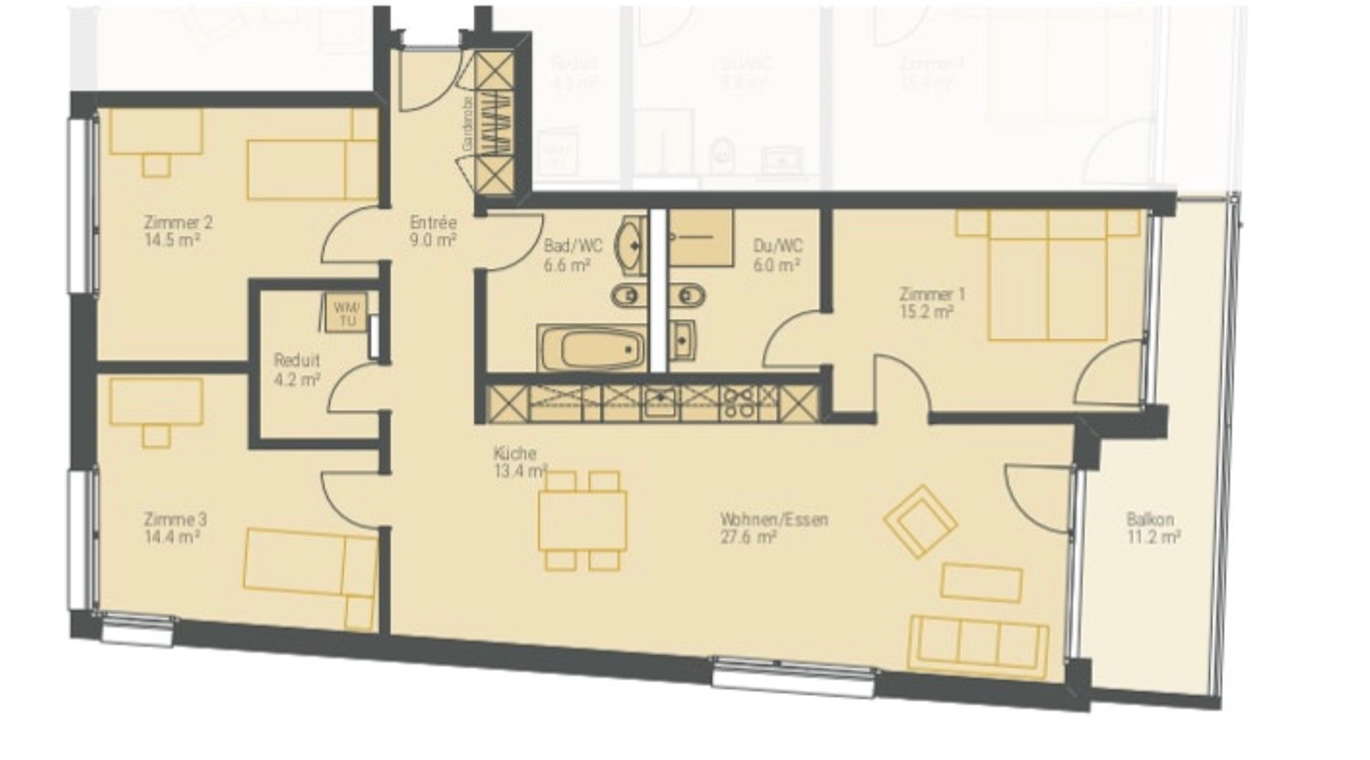Appartamento di 4 ½ locali, foto 2 di 10