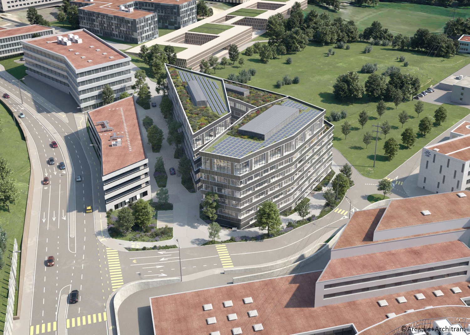 ufficio di 850m²