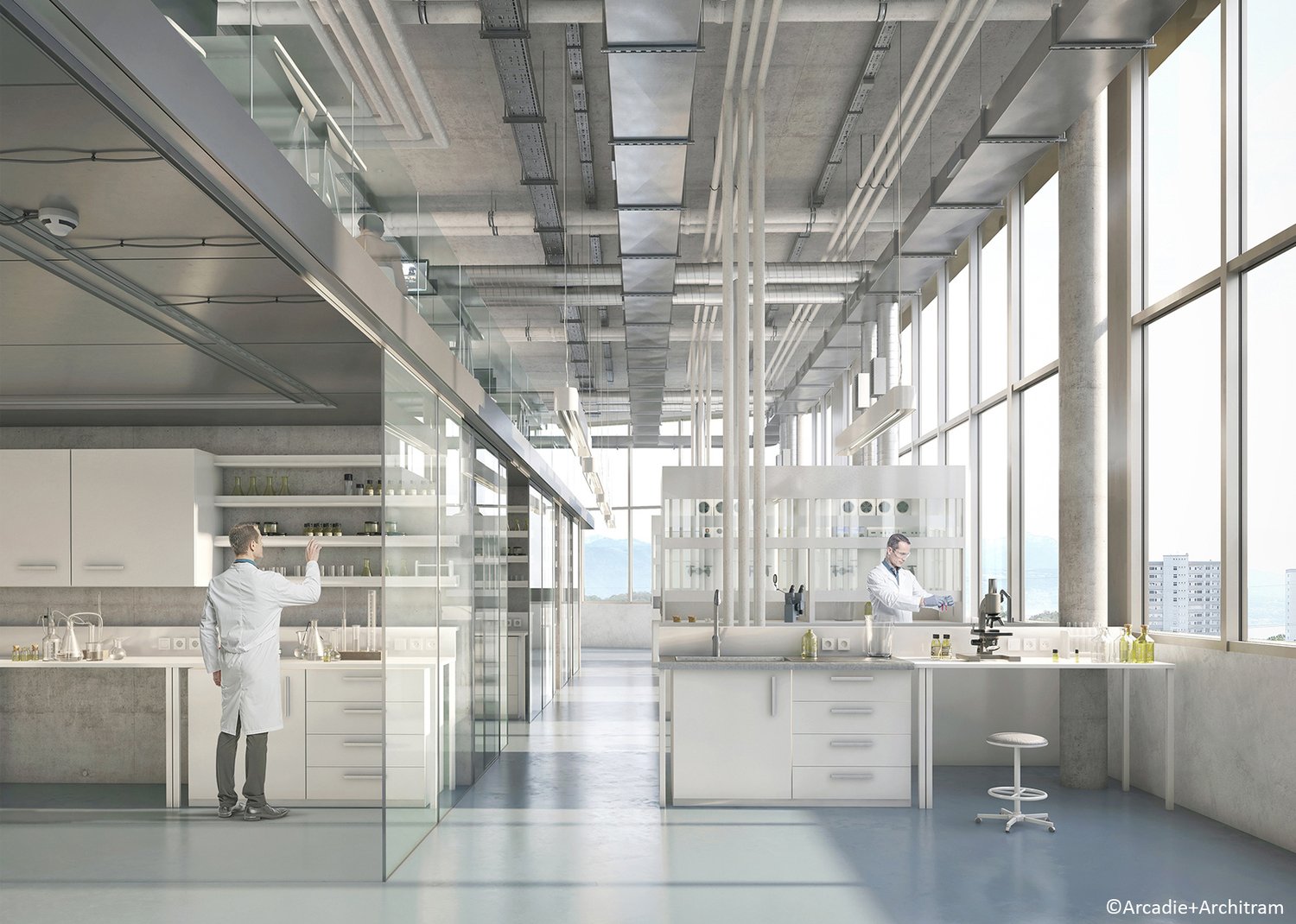ufficio di 850m²