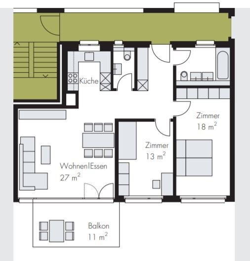3 ½ rooms apartment, Foto 10 von 10