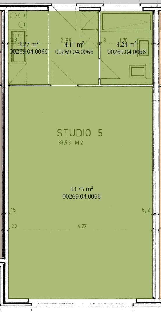 1-Zimmer-Wohnung