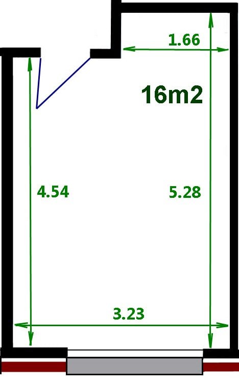 1 room single room, Foto 4 von 5