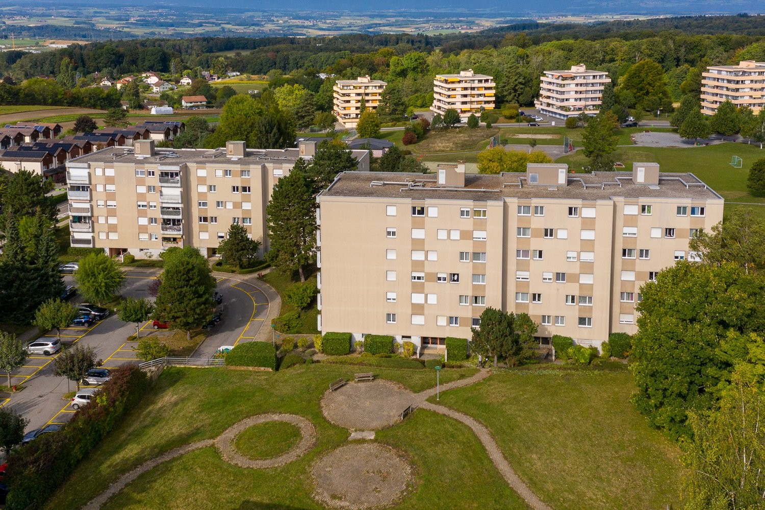 Unterirdischer Parkplatz