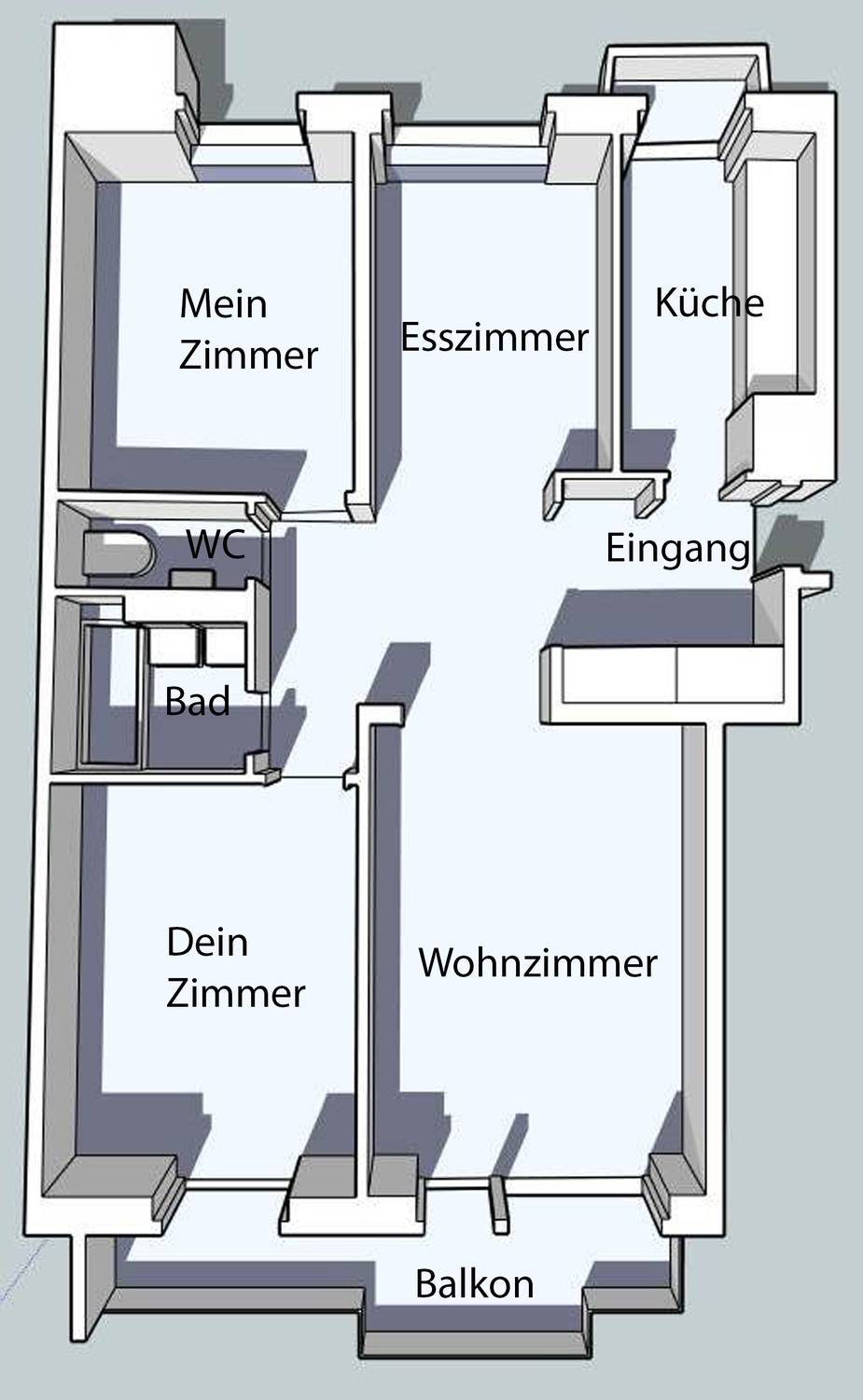Room in a shared flat, Foto 8 von 8