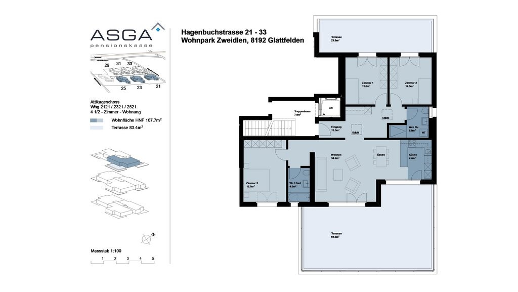 4 ½ rooms apartment