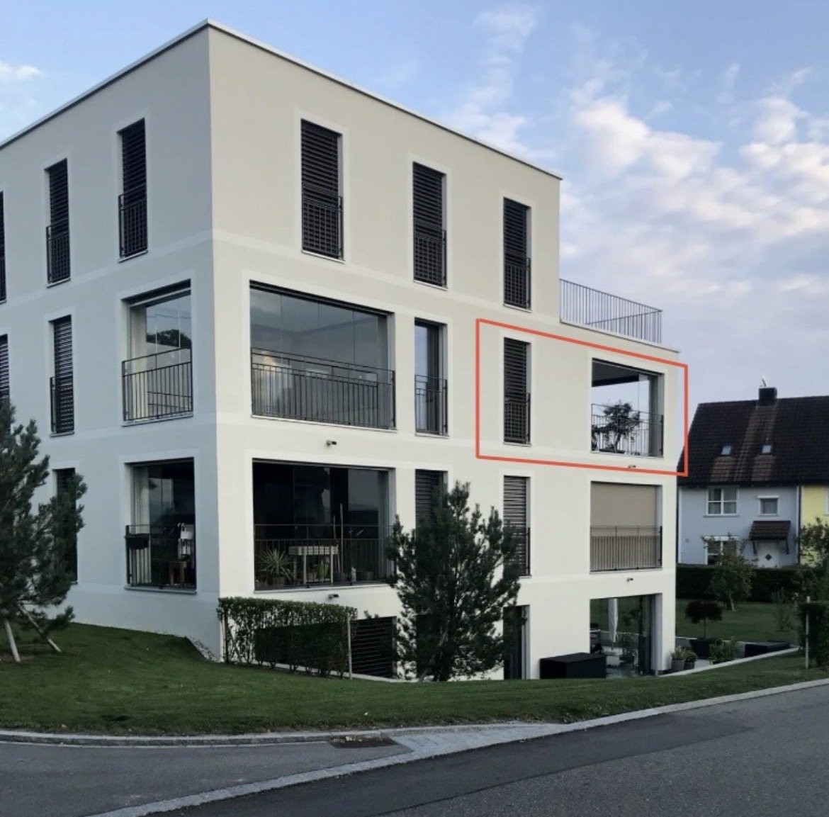3 ½ rooms furnished flat