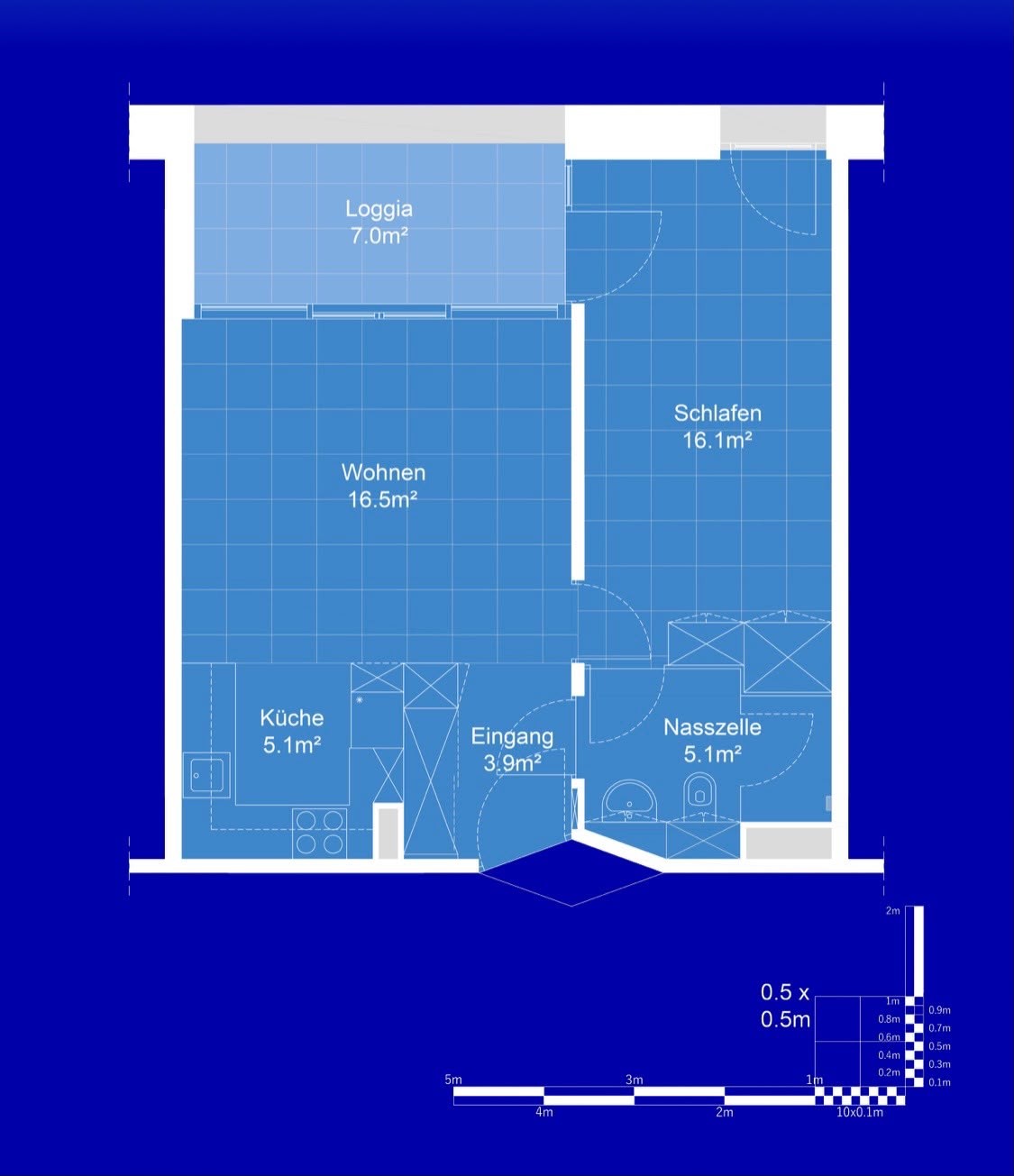 2 ½ Zimmer Wohnung, Foto 4 von 4