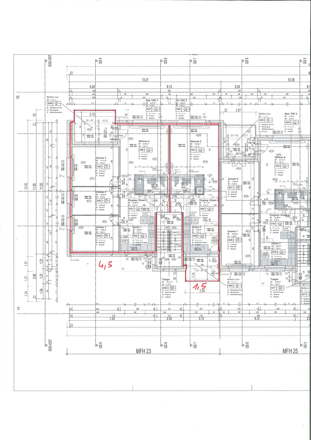 Appartement de 1 ½ pièce