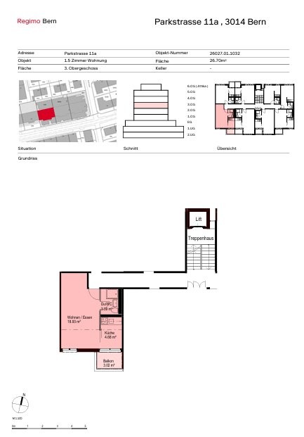 2 ½ rooms apartment