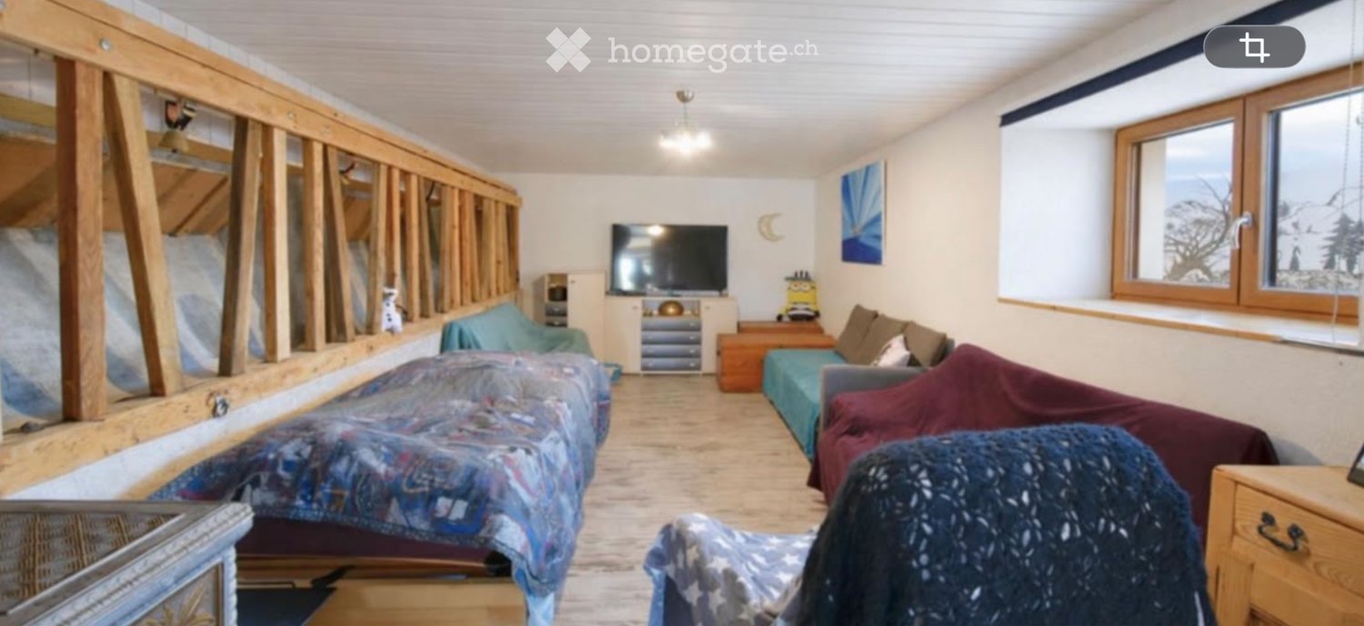Zu vermieten in einem alten Bauernhaus Große 6-Zimmer-Wohnung mit Garten und Terrasse, Foto 5 von 5