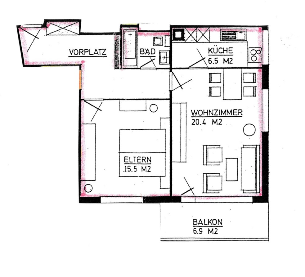 2 rooms apartment, photo 6 of 6