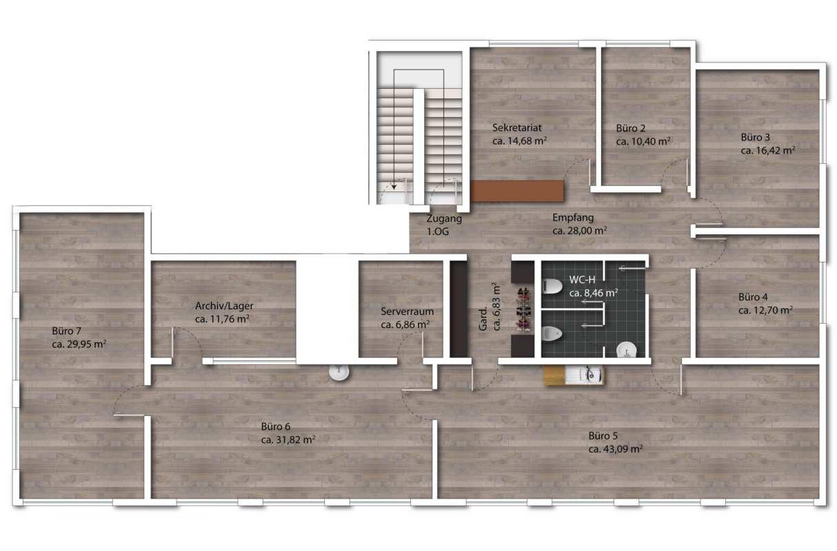 223m² commerciale