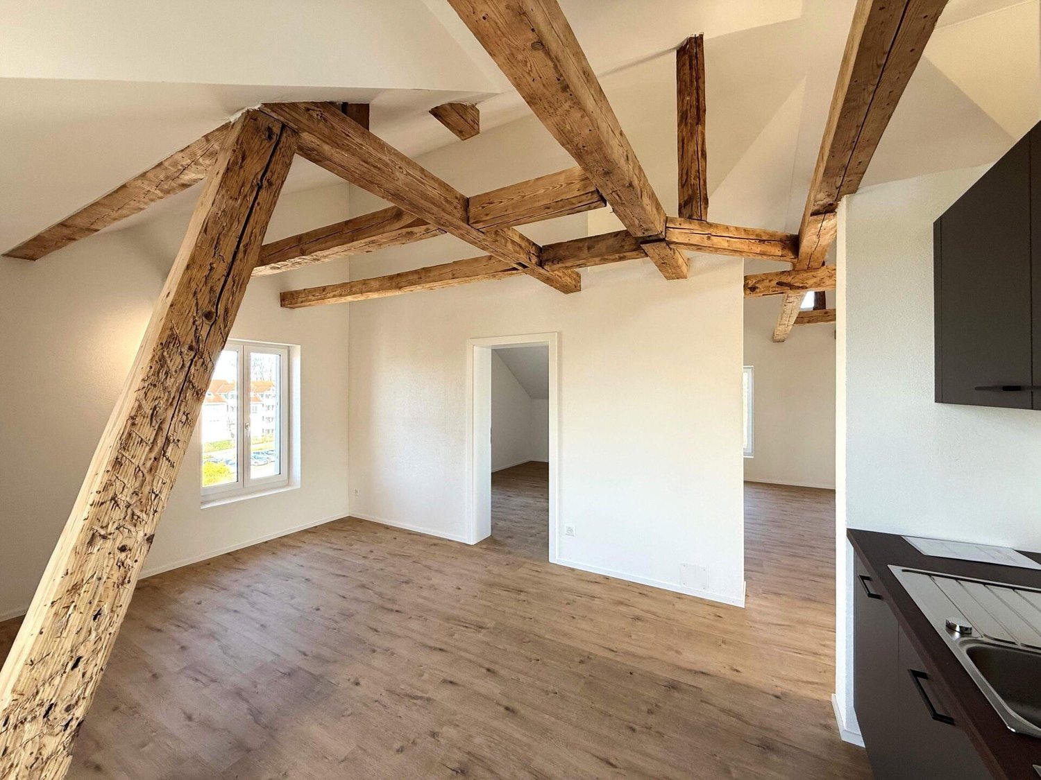 2 ½ rooms roof flat