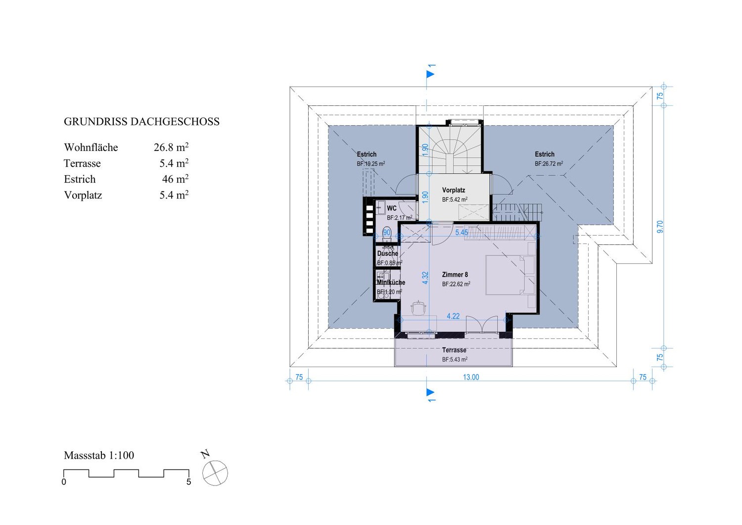 1 room apartment, Foto 4 von 4