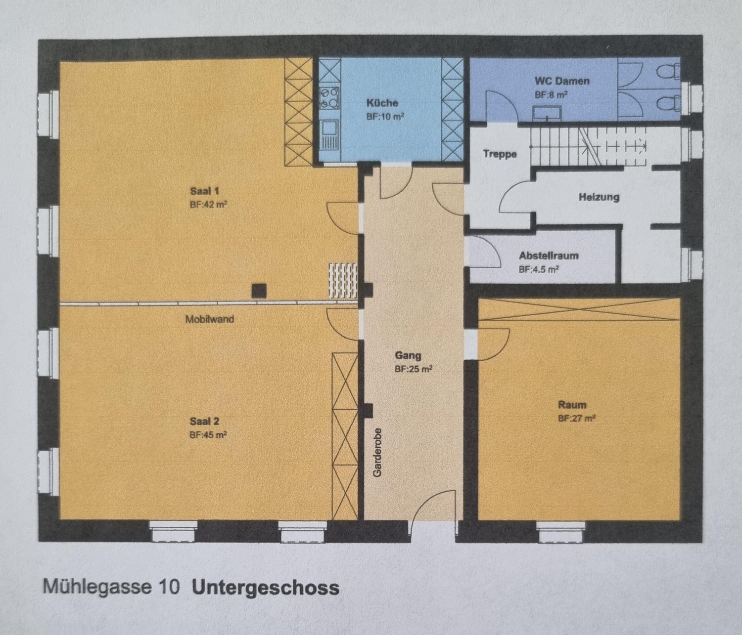 342m² office