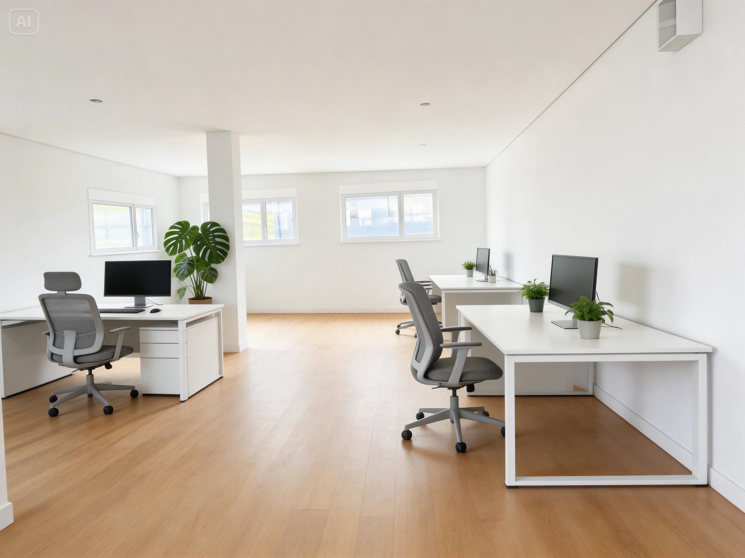 22m² office