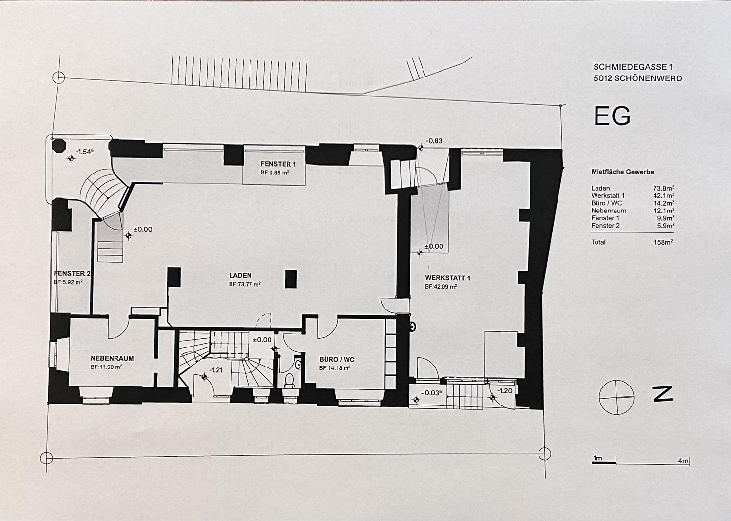 250m² commercial