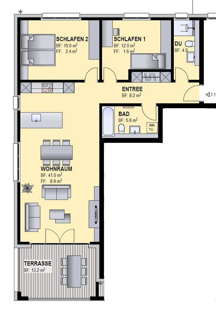 3 ½ Zimmer-Wohnung, Foto 9 von 9