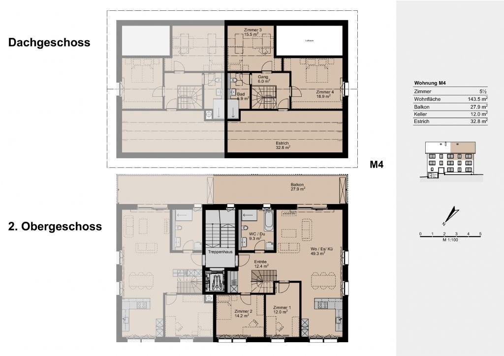 5 ½ rooms apartment